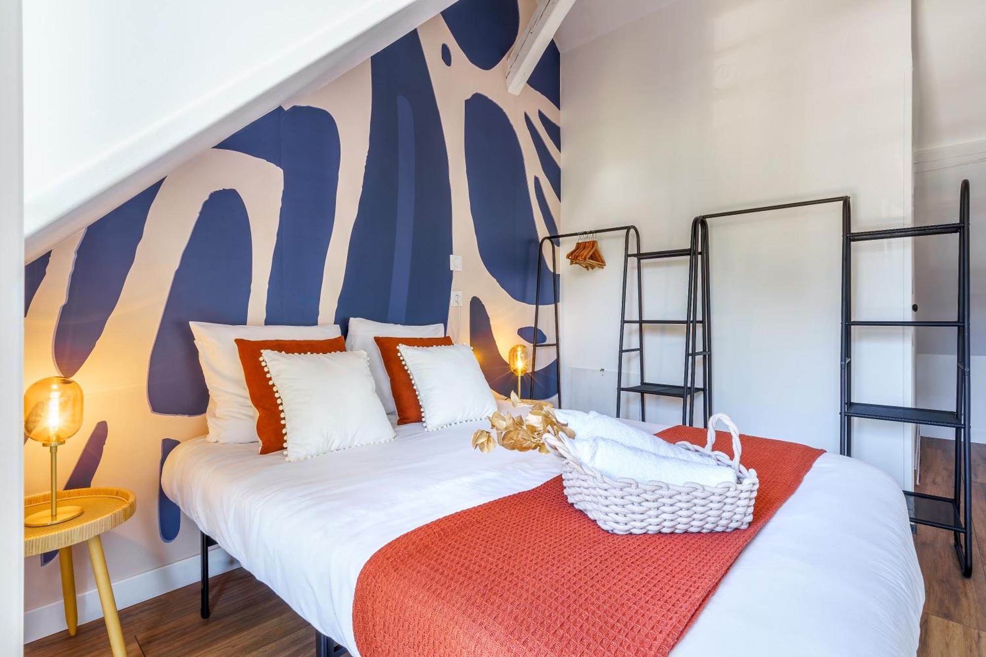 Maisonnette Bleu Horizon Avec Jardin - 2Min Gare - Serenito Homes Saint-Just-en-Chaussee Eksteriør billede