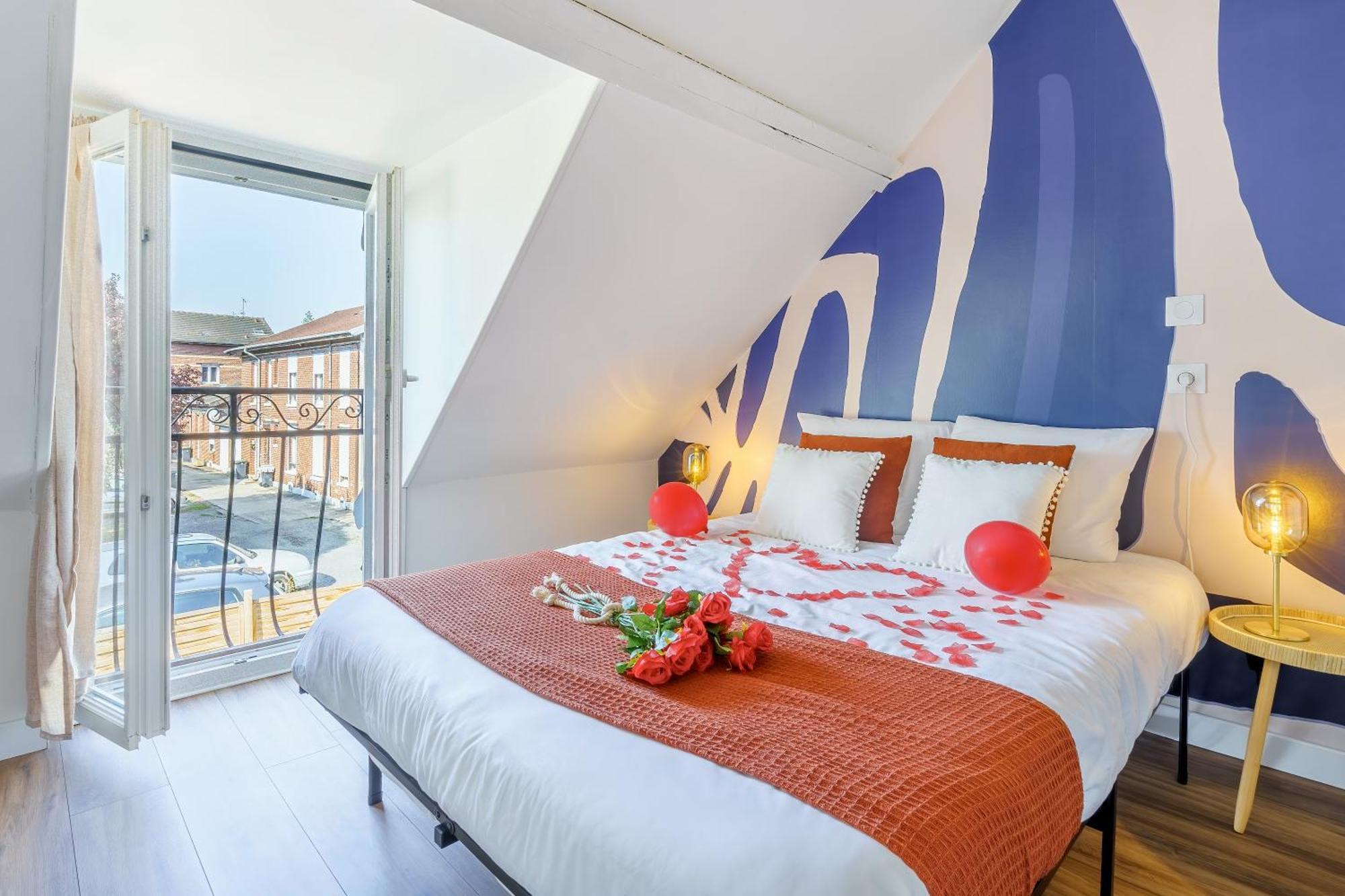 Maisonnette Bleu Horizon Avec Jardin - 2Min Gare - Serenito Homes Saint-Just-en-Chaussee Eksteriør billede